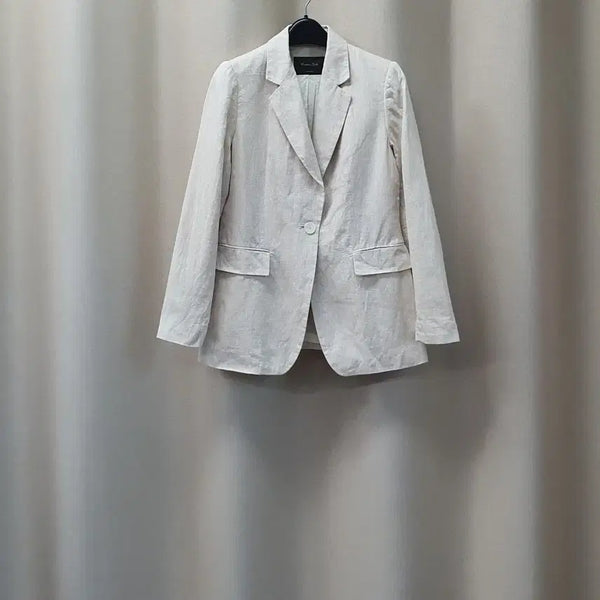 [BUNJANG] Massimo Dutti 100% Linen Blazer Jacket / 마시모두띠 마100 린넨 자켓