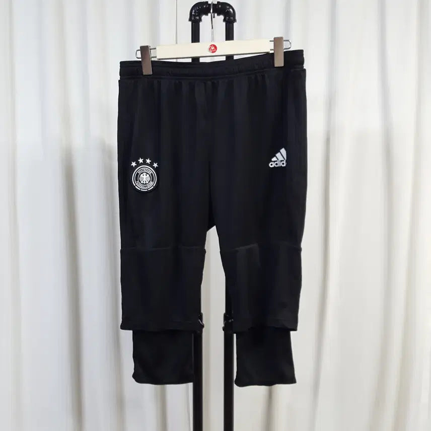 [BUNJANG] Adidas Men's Germany National Team 3/4 Training Pants 36 / 아디다스 남성 독일 국대팀 엠블럼 3/4 트레이닝 팬츠 36 오일장