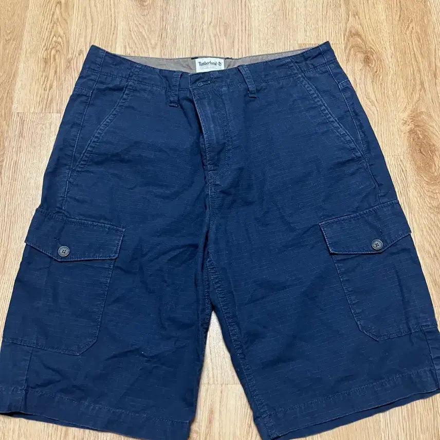 [BUNJANG] Timberland Navy Cargo Shorts / 팀버랜드 반바지 네이비 카고 반바지