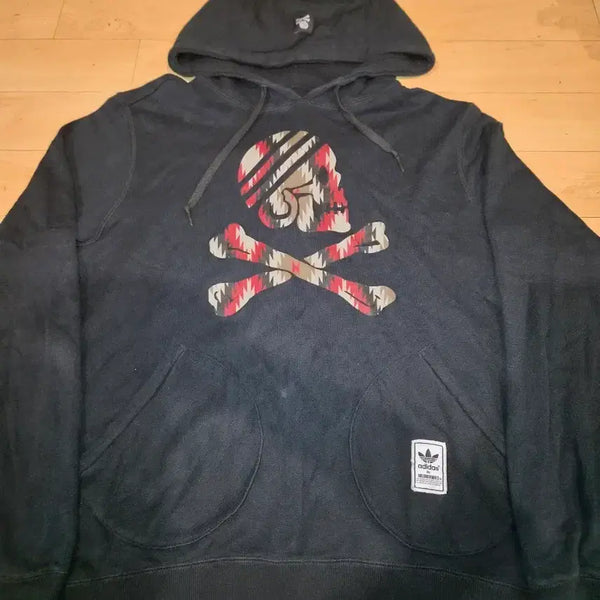[BUNJANG] Adidas x Neighborhood Skull Pullover Hoodie / 아디다스 x 네이버후드 스컬 풀오버 후드티 110