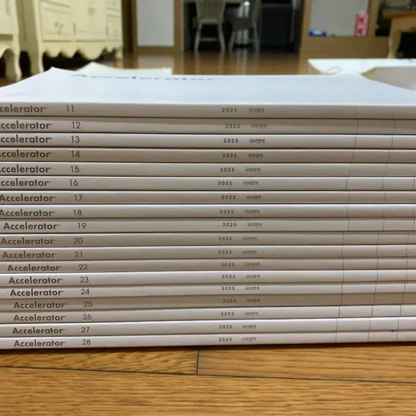 [BUNJANG] 2025 Sidae Injae Korean Accelerator Weekly Workbooks (Volumes 11-28) / (18권)2025 시대인재 국어 주간지 엑셀레이터 11-28권
