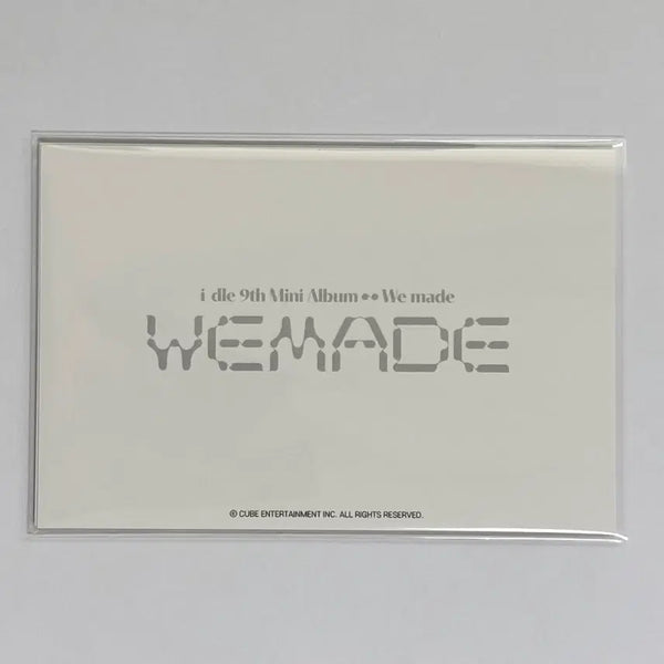 [BUNJANG] (G)I-DLE Gimme Dat Love POB Postcard Set / 아이들 Gimme Dat Love 미공개 엽서 세트 양도 여자아이들