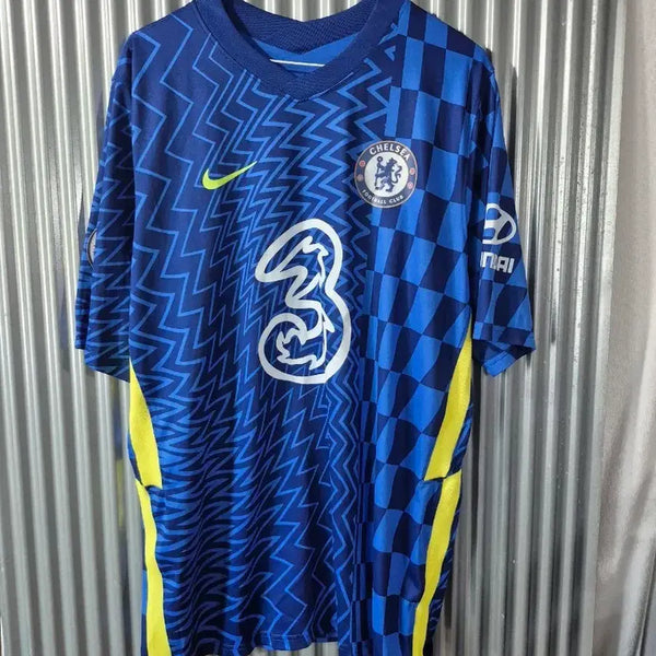 [BUNJANG] Chelsea FC 2021-2022 Season Jersey with #3 Marking / 첼시 FC 2021-2022 시즌 유니폼