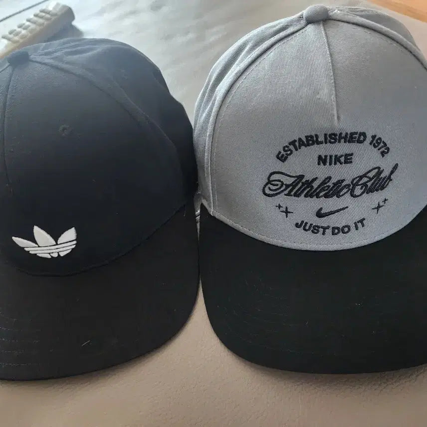[BUNJANG] Nike & Adidas Baseball Caps Set / 캡모자.나이키 아디다스 신상(2개)