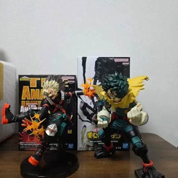 [BUNJANG] My Hero Academia Bakugo & Midoriya Figure Bundle Set / 히로아카 바쿠고 + 미도리야 피규어 일괄 양도