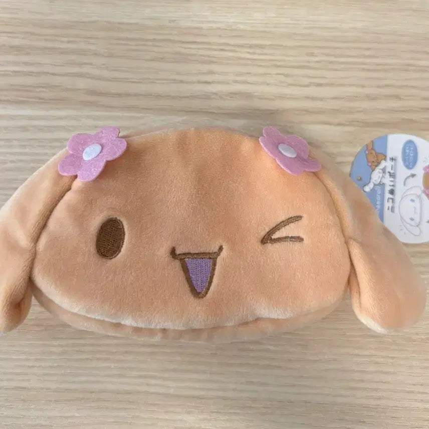 [BUNJANG] Sanrio Mocha Cinnamonroll Reversible Pouch / [새상품]모카 시나모롤 리버시블 양면 파우치 산리오 모카파우치
