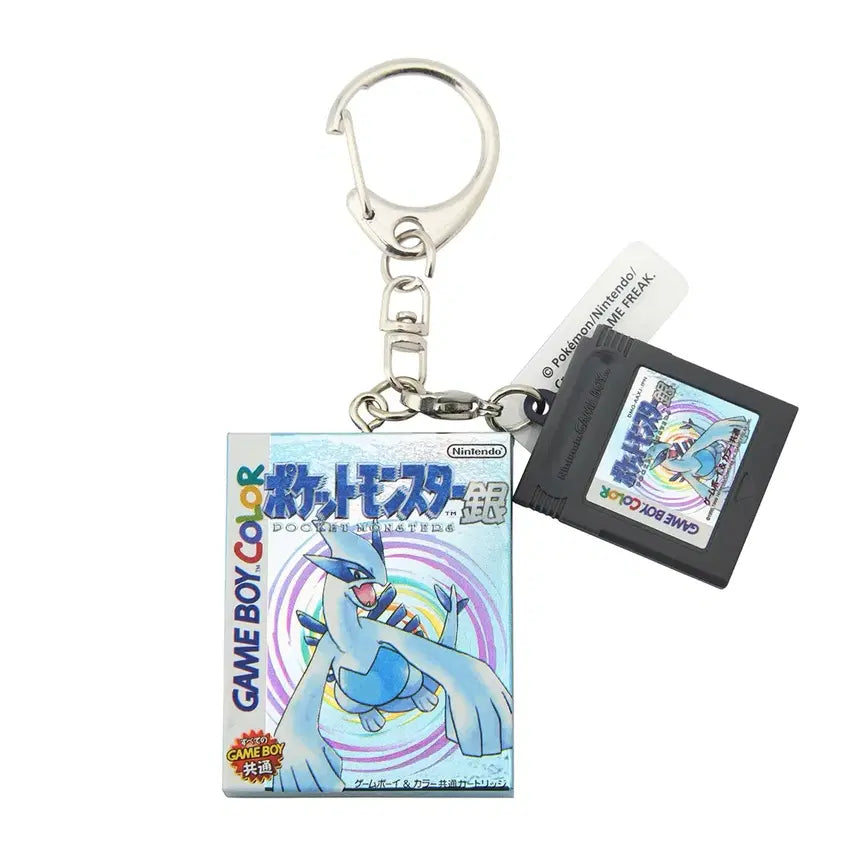 [BUNJANG] Pokemon 30th Anniversary Silver Lugia Cartridge Keychain / 포켓몬스터 30주년 실버 은 루기아 카트리지 키링