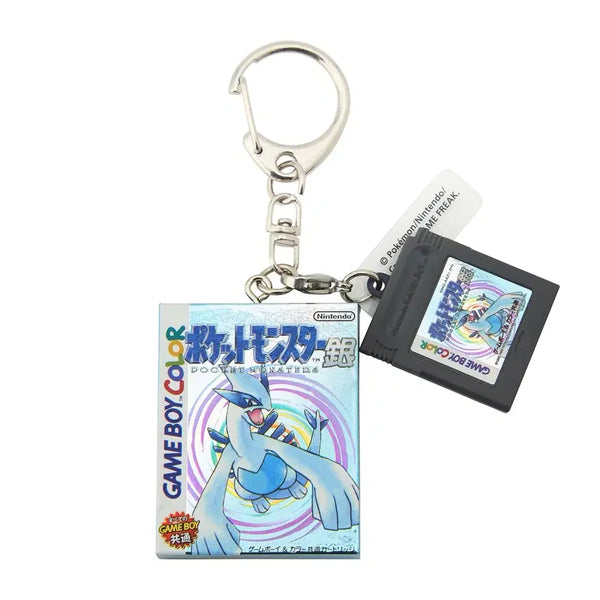 [BUNJANG] Pokemon 30th Anniversary Silver Lugia Cartridge Keychain / 포켓몬스터 30주년 실버 은 루기아 카트리지 키링