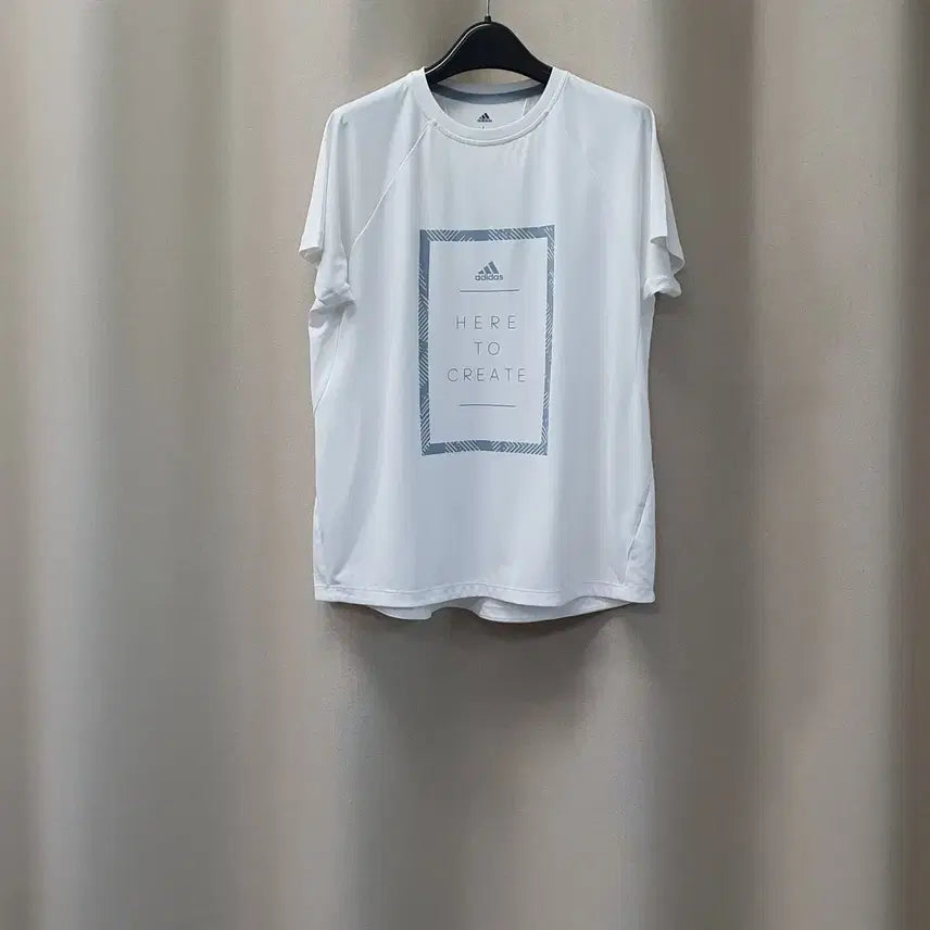 [BUNJANG] Adidas Oversized Cotton T-Shirt / 아디다스 오버핏 반소매 면티