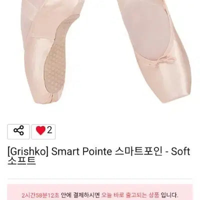 [BUNJANG] Grishko Smart Pointe S Tights / 새제품]그리쉬코 스마트 포인트 S 토슈즈