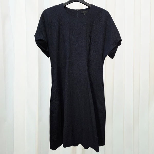 [BUNJANG] 95 Koš Puff Sleeve Seersucker Dress / 95 코스 퍼프 소매 시어서커 원피스 C688