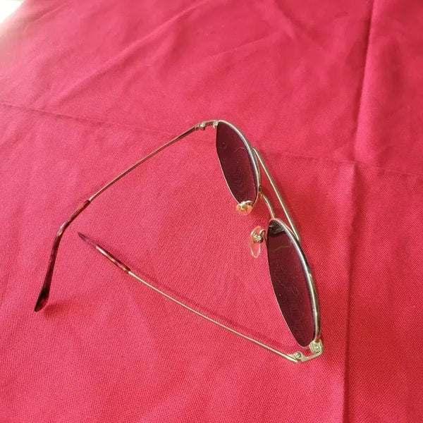 [BUNJANG] 18KGP Gold-Plated Sunglasses / 골드보잉. 18kgp