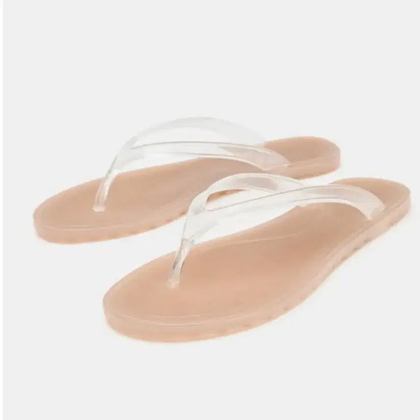 [BUNJANG] Zara Vinyl Jelly Flat Shoes / 240) 자라 비닐 플랫 슈즈 젤리