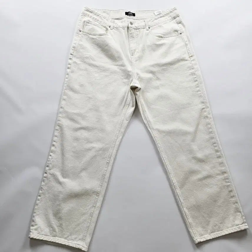 [BUNJANG] Musinsa Standard Cotton Pants Ivory Size 38 / 무신사스탠다드 면바지 아이보리 기본 사이즈38 R6807
