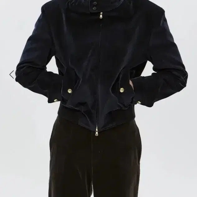 [BUNJANG] Savil Harrington Jacket Navy / 세비지 해링턴 L 네이비 색상 구매합니다