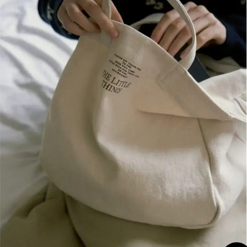 [BUNJANG] URAGO Eco Bag Ivory / 유라고 에코백 아이보리
