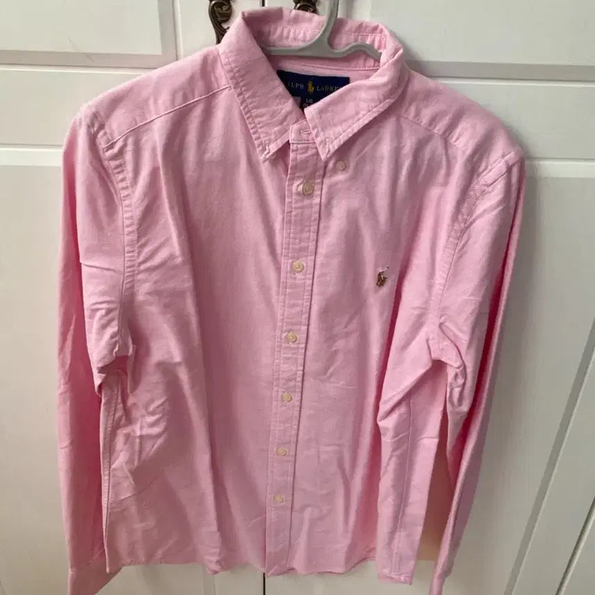 [BUNJANG] Polo Ralph Lauren Kids L Pink Shirt / 폴로 랄프로렌 셔츠 핑크