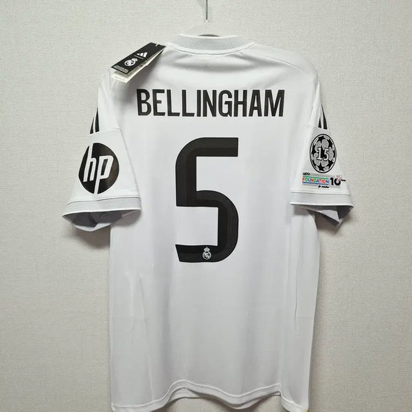 [BUNJANG] Real Madrid 25-26 Bellingham Home Authentic Jersey / (새상품) 25-26 레알 마드리드 홈 No.5 벨링엄 정품 유니폼