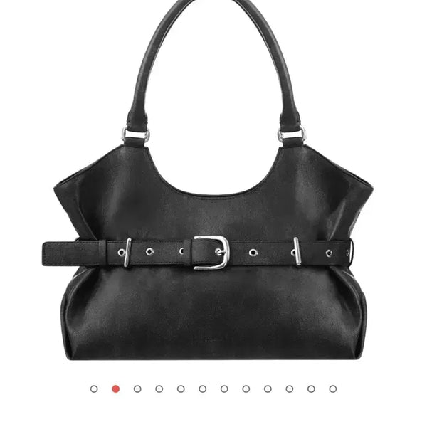 [BUNJANG] Standoil Rene Bag Black Leather Shoulder Bag / 스탠드오일 레네백 블랙