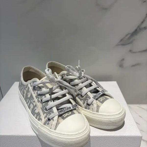 [BUNJANG] Dior Oblique Sneakers Grey Size 36 / (정품/S급)디올 오블리크 스니커즈(그레이/36사이즈) 팝니다