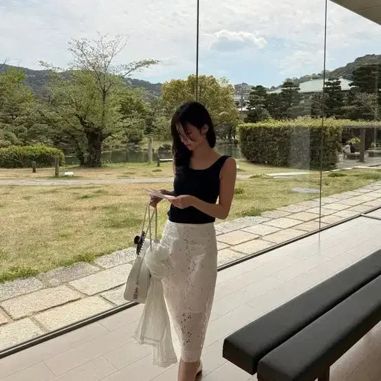[BUNJANG] LFM Pear Midi Skirt - Size S / Lfm pear midi skirt s