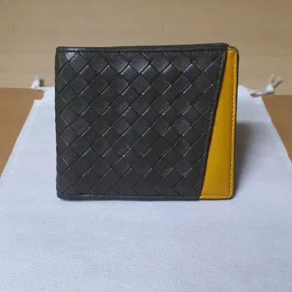 [BUNJANG] Bottega Veneta Two-Tone Bi-fold Wallet / 보테가베네타 투톤 반지갑/지갑 정품A급(감정O)