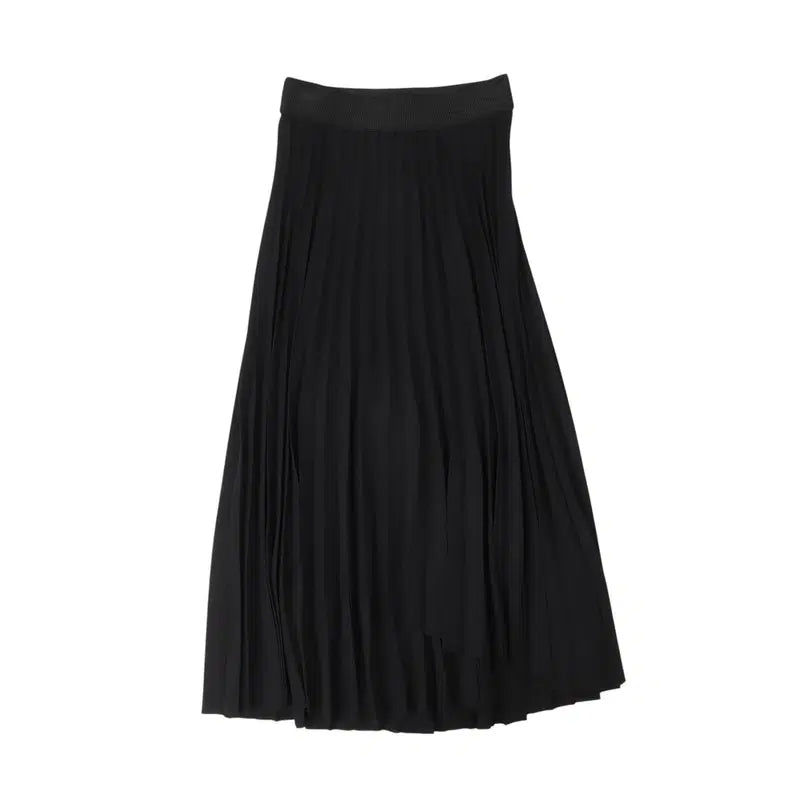 [BUNJANG] COS Black Banding Pleats Long Skirt / COS 코스 블랙 밴딩 플리츠 롱 스커트