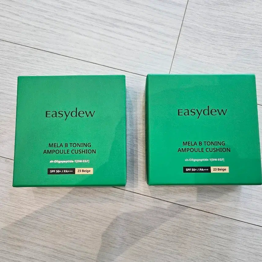 [BUNJANG] EasyDew Mela-B Toning Ampoule Cushion SPF50+ PA+++ (23 Natural Beige) - Sealed / [미개봉]이지듀 앰플 쿠션 23호