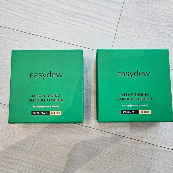 [BUNJANG] EasyDew Mela-B Toning Ampoule Cushion SPF50+ PA+++ (23 Natural Beige) - Sealed / [미개봉]이지듀 앰플 쿠션 23호