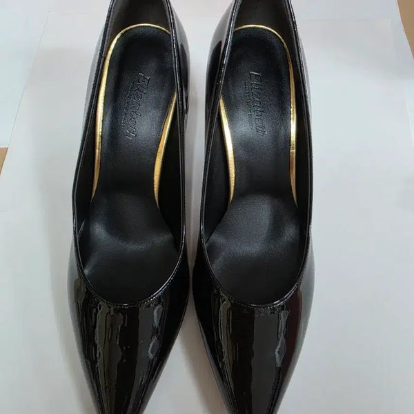 [BUNJANG] Elizabeth CK Pumps Heel Black / 엘리자베스 CK 펌프스 힐 블랙