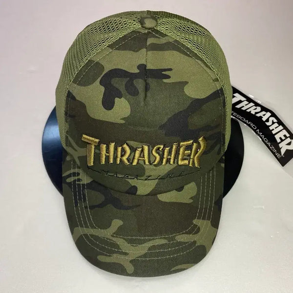 [BUNJANG] Thrasher Camo Trucker Cap / Thrasher camo trucker cap(새상품)