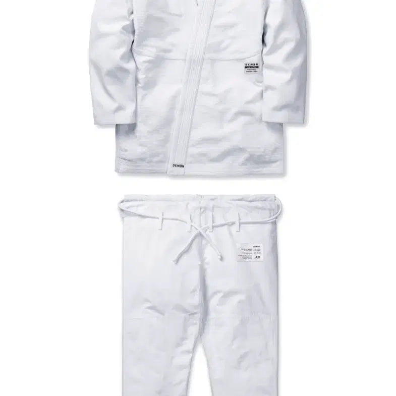 [BUNJANG] Demon Jiu-Jitsu Gi Level-0 White A0F / 데몬 주짓수도복 레벨-0 화이트 A0F