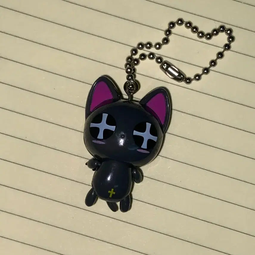 [BUNJANG] Nyanfire Dangling Charm Keychain / 고전 냥파이어 달랑이 키링