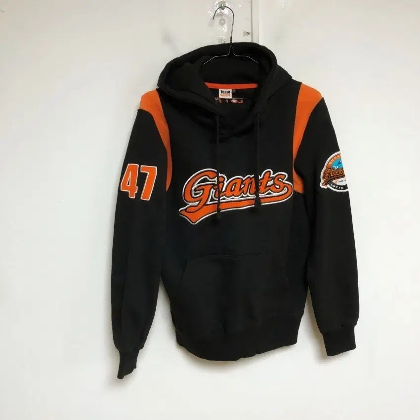 [BUNJANG] Lotte Giants 90s Hooded Sweatshirt / 롯데자이언츠 남성 후드티 90S@9951