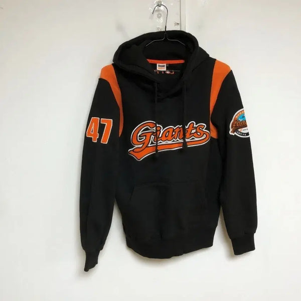 [BUNJANG] Lotte Giants 90s Hooded Sweatshirt / 롯데자이언츠 남성 후드티 90S@9951