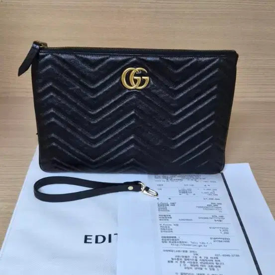 [BUNJANG] Gucci Matelassé Clutch Bag / 구찌 마틀라세 클러치/클러치백 새상품급 정품(영수증O)