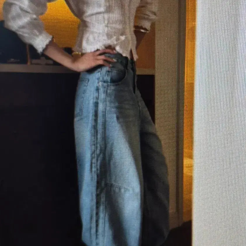 [BUNJANG] Wide Fit Denim Pants / (해외배송) 와이드 데님 팬츠