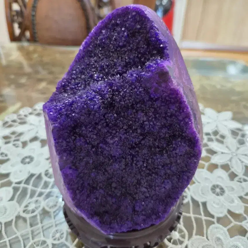 [BUNJANG] Amethyst Crystal Cluster (1.3kg-1.4kg) / 보라색 자수정(1키로300~1400그램)