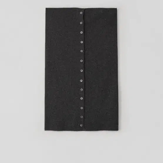 [BUNJANG] RRACE Shoulder Knit Tube Dark Gray / rrace 숄더 니트 튜브 다크 그레이
