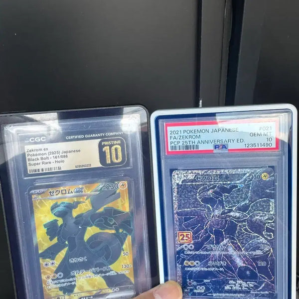 [BUNJANG] Pokemon Japanese Zekrom Card & Zekrom EX Card (PSA 10 & CGC 10) / 일판 제크로무 등카