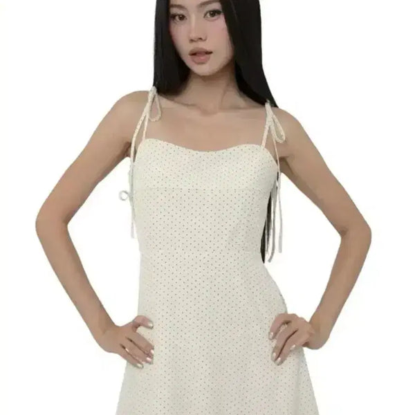 [BUNJANG] Clexia Madison Dot Dress / 클리시어 코프 매디슨 도트 드레스 원피스