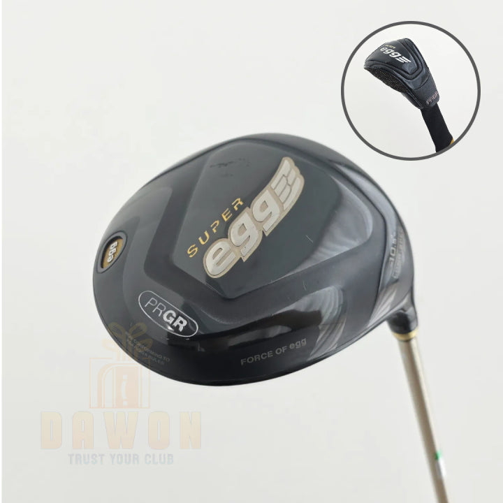[BUNJANG] PRGR Super Egg Gold High Rebound Long Spec Driver 10.5° R Flex / PRGR 슈퍼에그 골드 고반발 롱스펙 드라이버 105도 R2 커버O