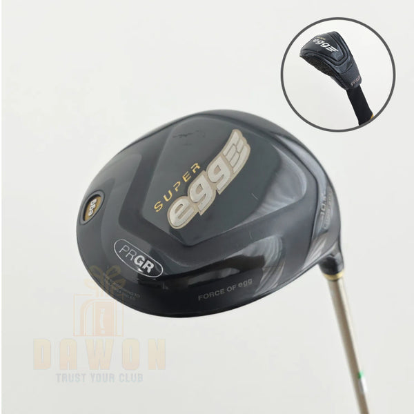 [BUNJANG] PRGR Super Egg Gold High Rebound Long Spec Driver 10.5° R Flex / PRGR 슈퍼에그 골드 고반발 롱스펙 드라이버 105도 R2 커버O