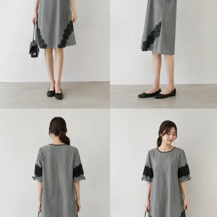 [BUNJANG] JILLSTUART Short-Sleeve Dress Size 55 / [옷장정리] 질스튜어트 반팔 원피스 55