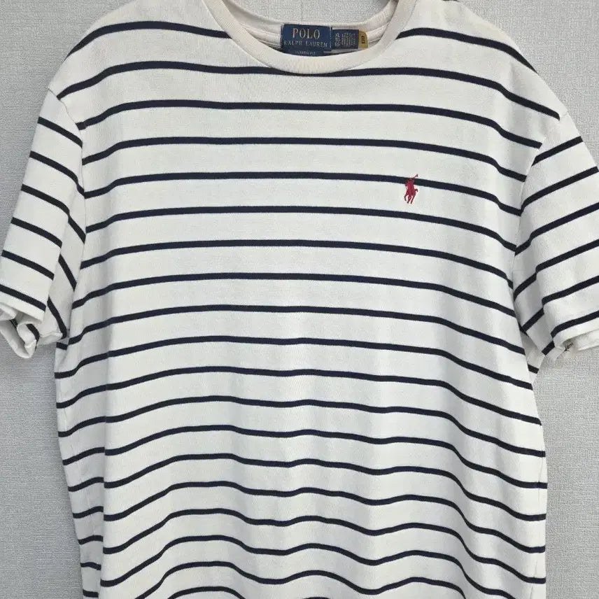 [BUNJANG] Polo Ralph Lauren Striped Short Sleeve T-Shirt / 폴로 랄프로렌 스트라이프 반팔 티셔츠