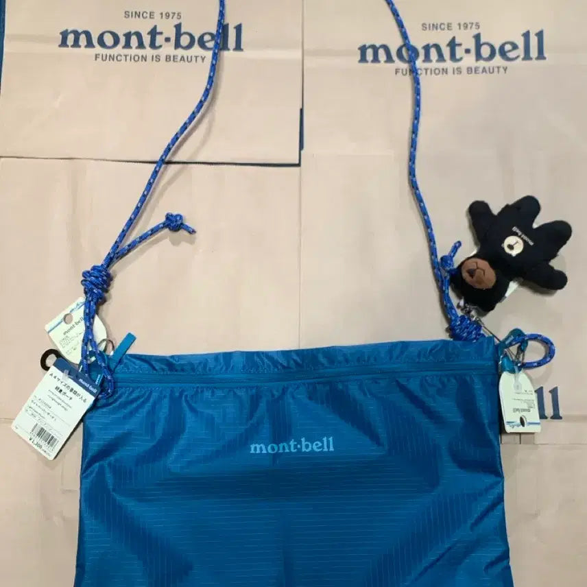 [BUNJANG] Montbell Custom Chacoal Bag Pouch Crossbody Bag / 몽벨 커스텀 샤수코백 파우치 크로스백 가방