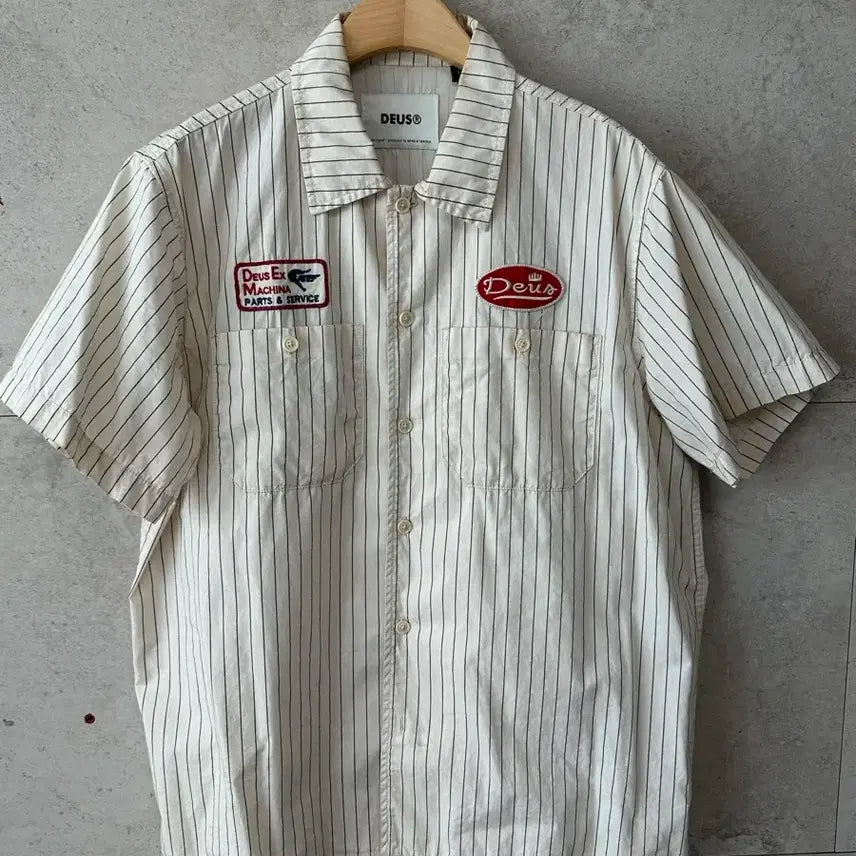 [BUNJANG] Deus Ex Machina Short Sleeve Shirt / 데우스 반팔셔츠