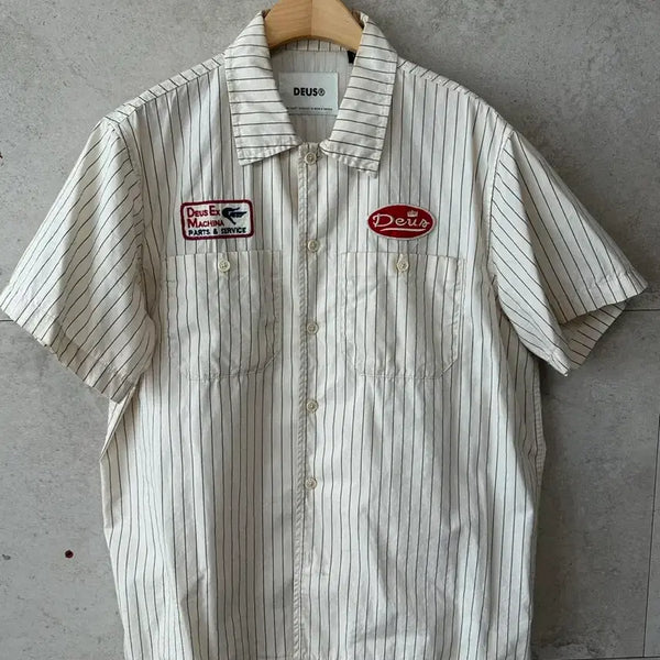 [BUNJANG] Deus Ex Machina Short Sleeve Shirt / 데우스 반팔셔츠