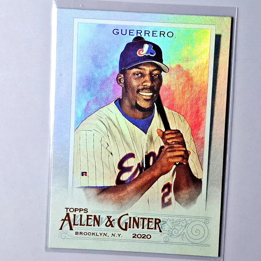 [BUNJANG] Vladimir Guerrero Silver Portrait SP Allen & Ginter Topps Card / MLB 블라디미르 게레로 실버포트레이트 SP 알렌긴터 탑스