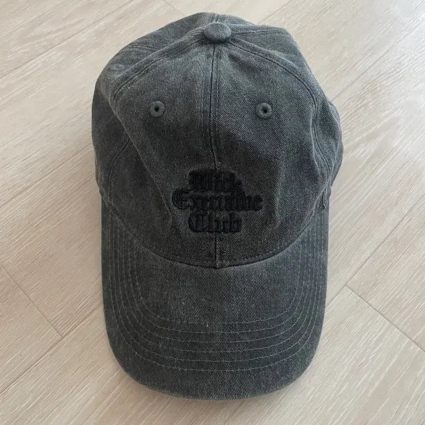 [BUNJANG] Wick Executive Classic Pigment Washed Ball Cap - Charcoal / 윅 워싱볼캡